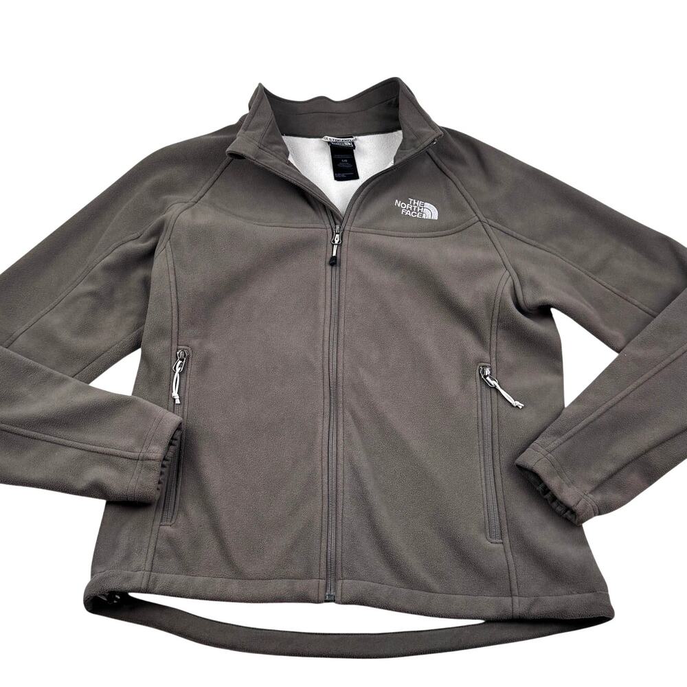 The North Face WindWall Beige Fleece Winter Outdoor Jacket Women's Size Large